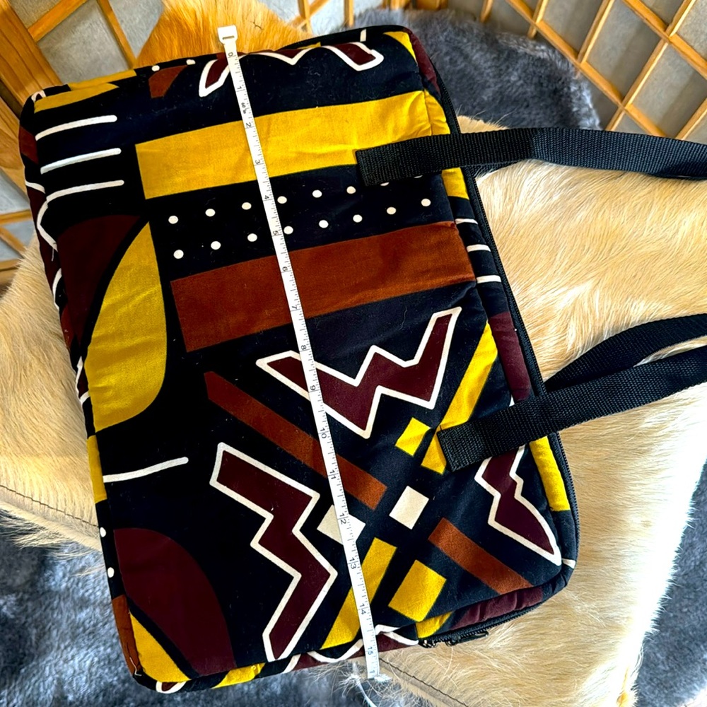 Stylish Ankara 15 inch Laptop Carrier Case